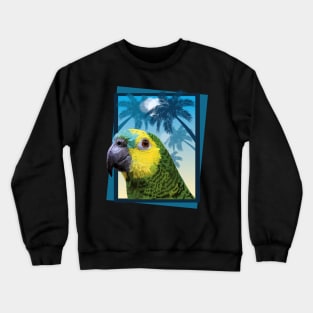 blue-fronted amazon Crewneck Sweatshirt